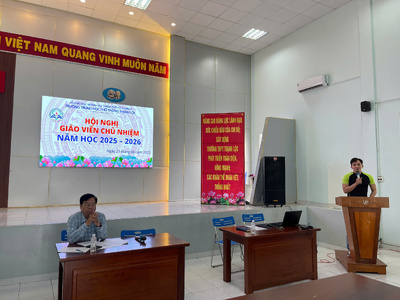 HỘI NGHỊ GIÁO VIÊN CHỦ NHIỆM NĂM HỌC 2025-2026